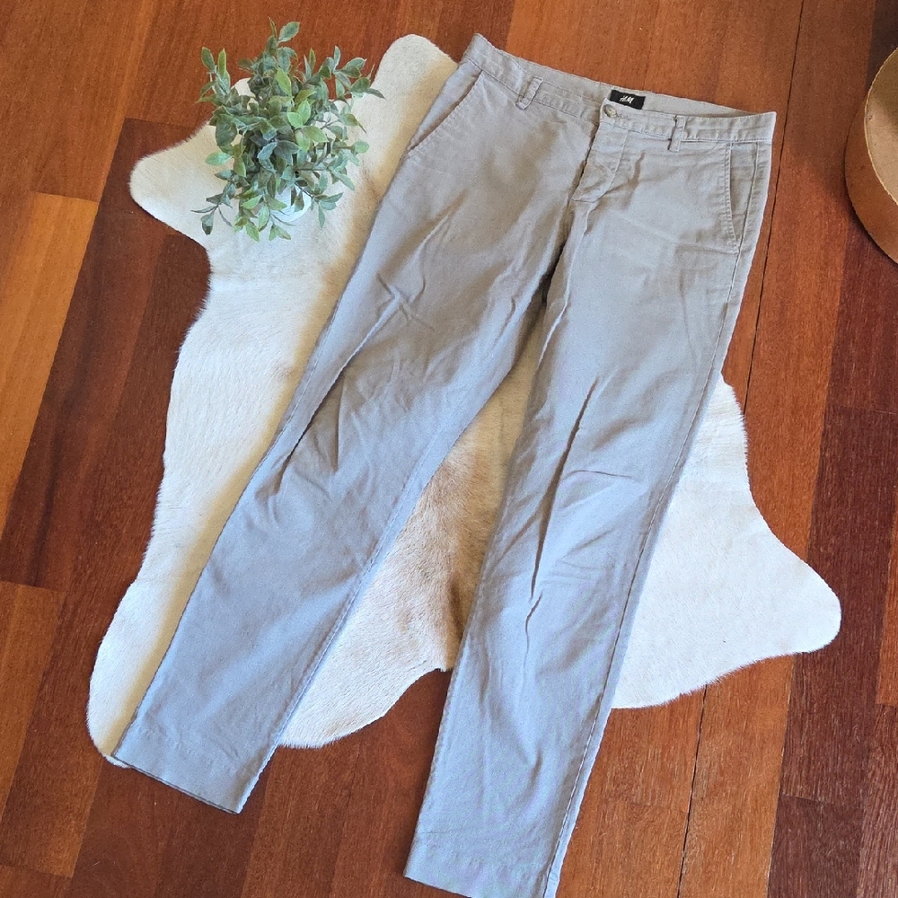 Men's H&M Gray Pants Skinny 30R